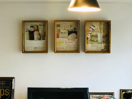 【NEW ITEM】VINTAGE WOOD FRAME in Ad.