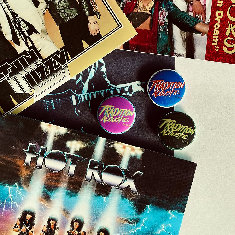 サムネイル： PINBACK BUTTON _ 3P set _ TA. ROCK LOGO