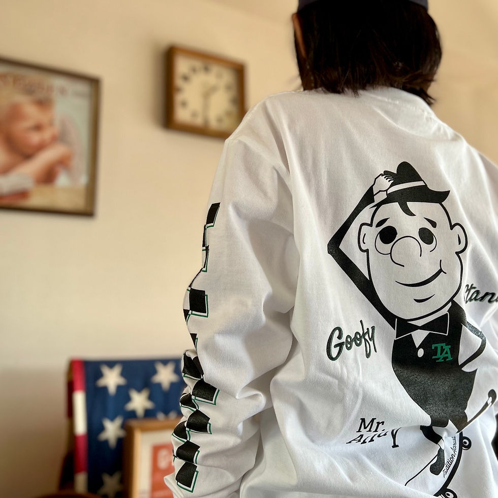 サムネイル： Mr.Andy Skateboard Long Sleeve T