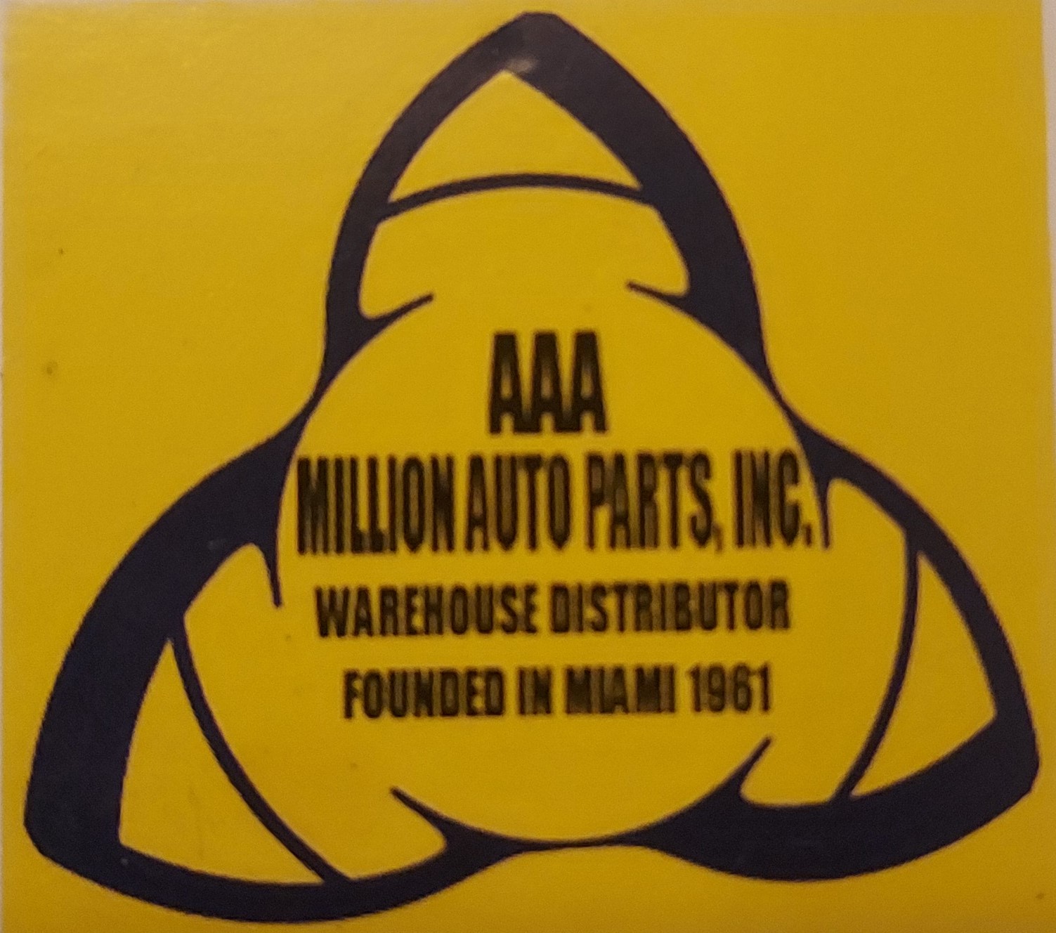 AAA MILLION AUTO PARTS Inc logo