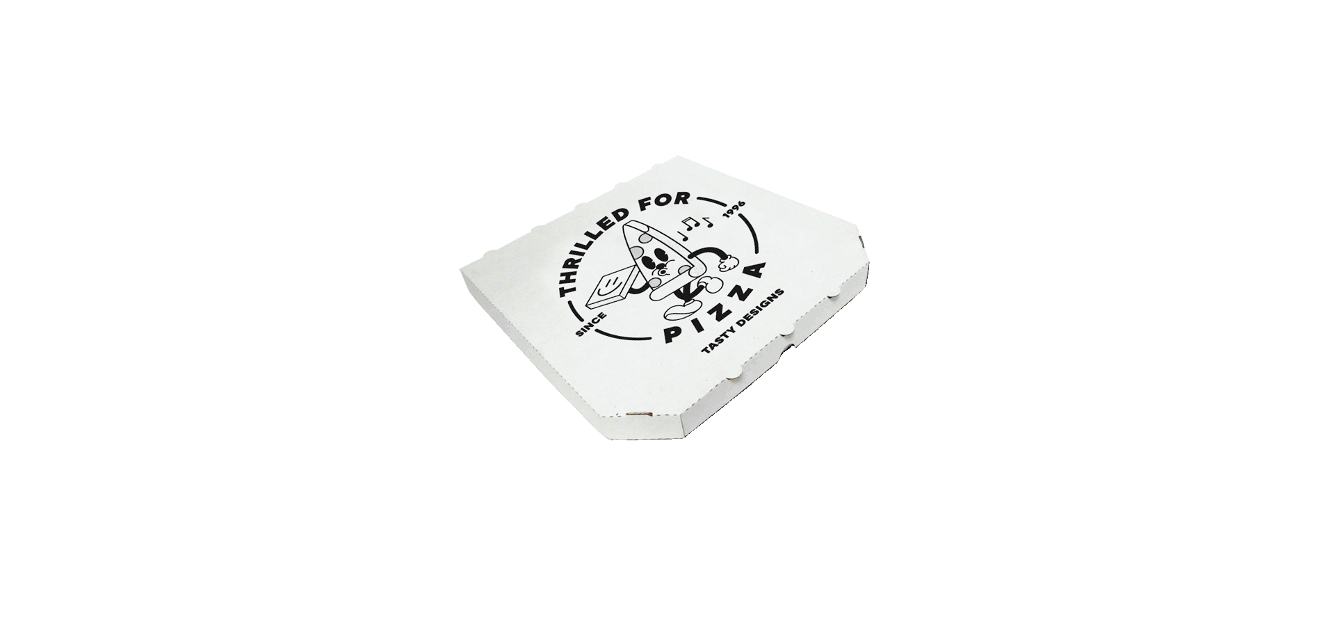 Pizzakartonwerbung