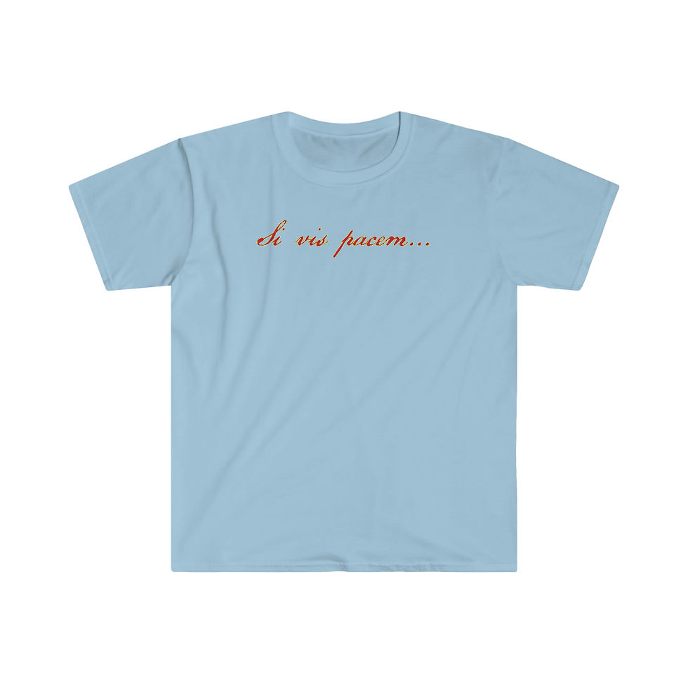 Thumbnail: Si vis pacem...para bellum - Front and back design