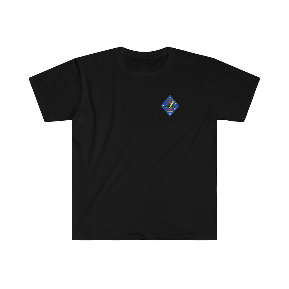 Thumbnail: 1st Tank Battalion Old School TOW Company T-Shirt