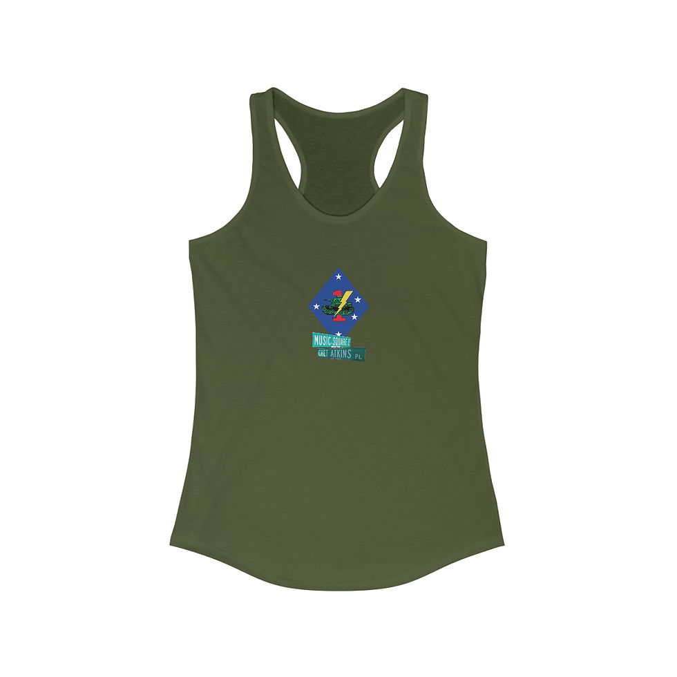 Thumbnail: Nashville 2022 Tankers - Womens Racerback Tank - Centered Front Logo