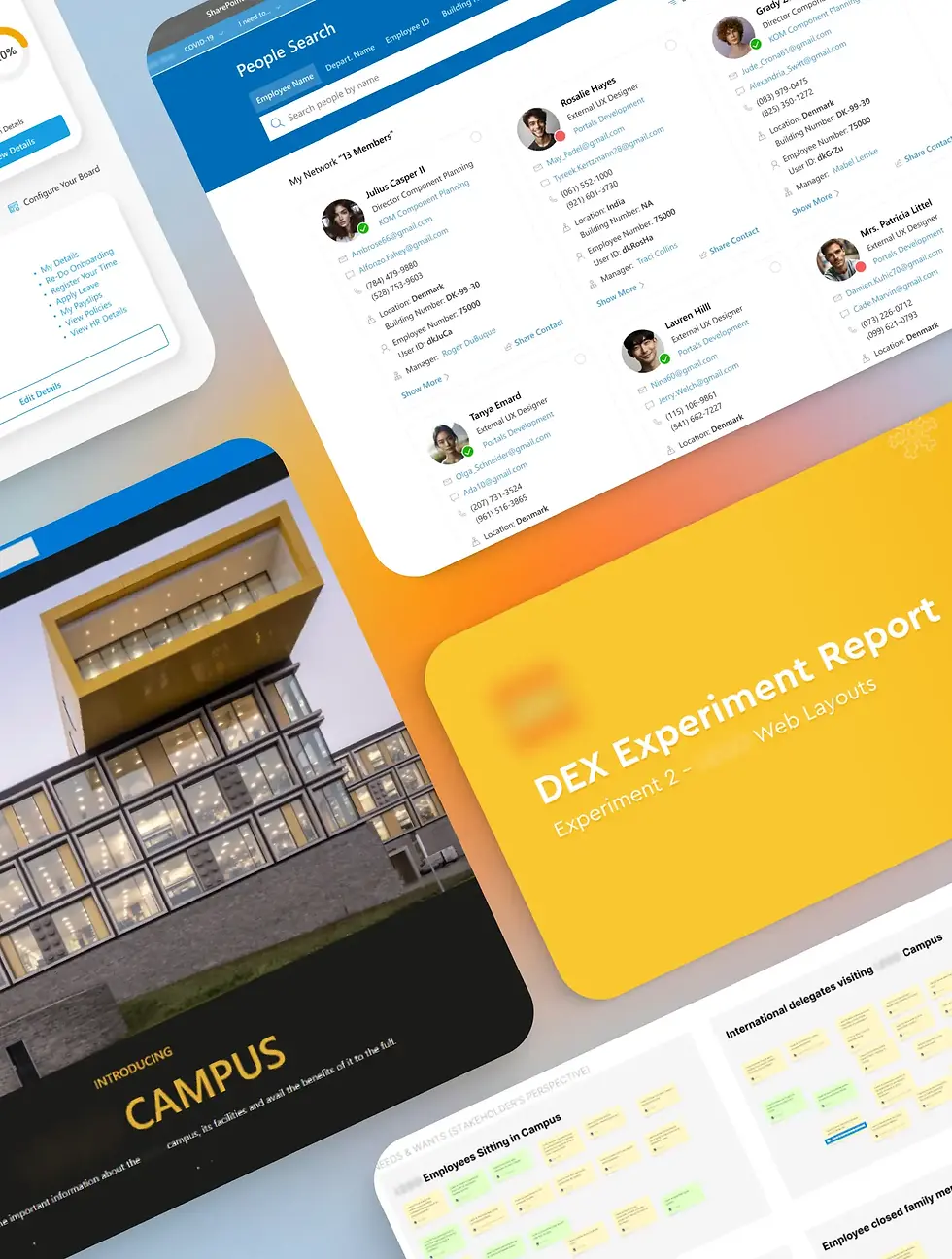 Intranet Design & DeX Research