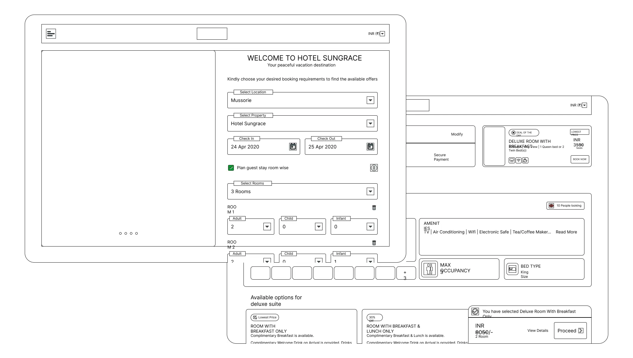 Mobile-first layouts