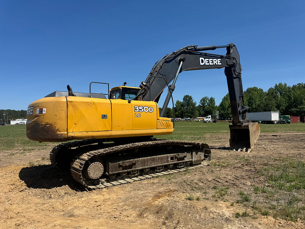 Thumbnail: 2007 John Deere 350D Tracked Excavator