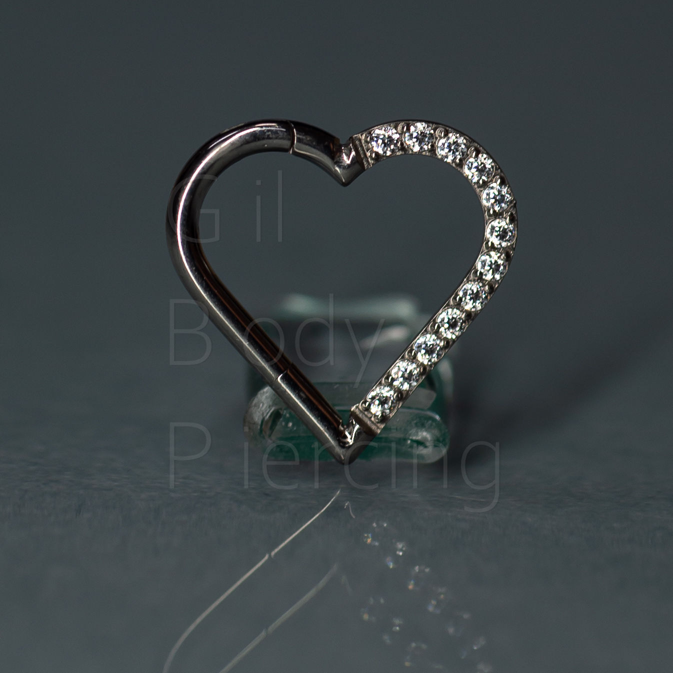 coração daith esquerda clicker A049