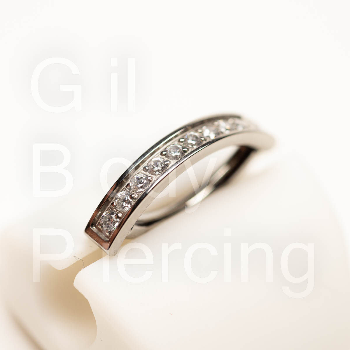 argola própria para umbigo clicker A043