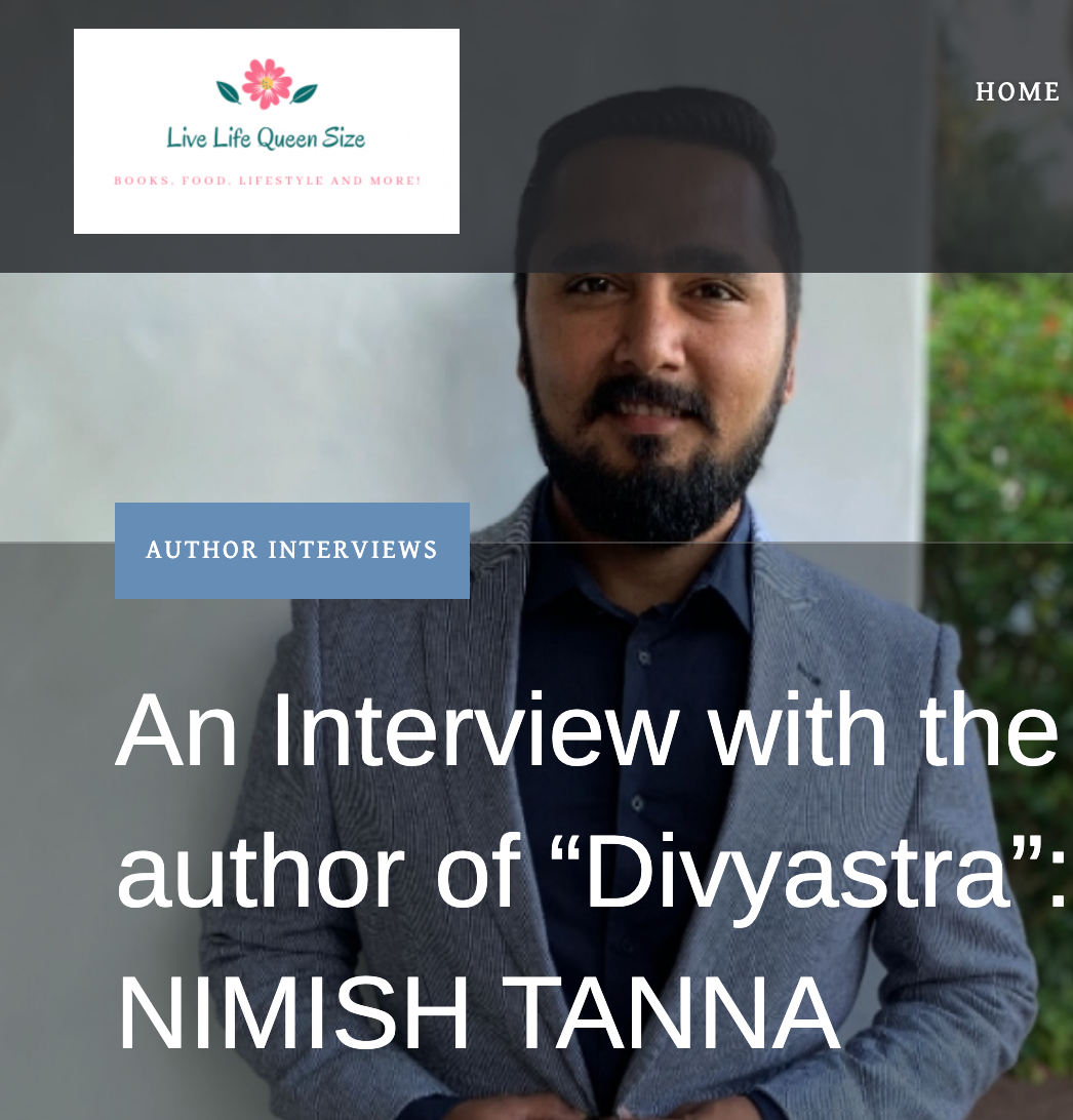 Author interview by blogger Mehak on pop