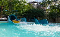 Splashdown fun at Knoebels