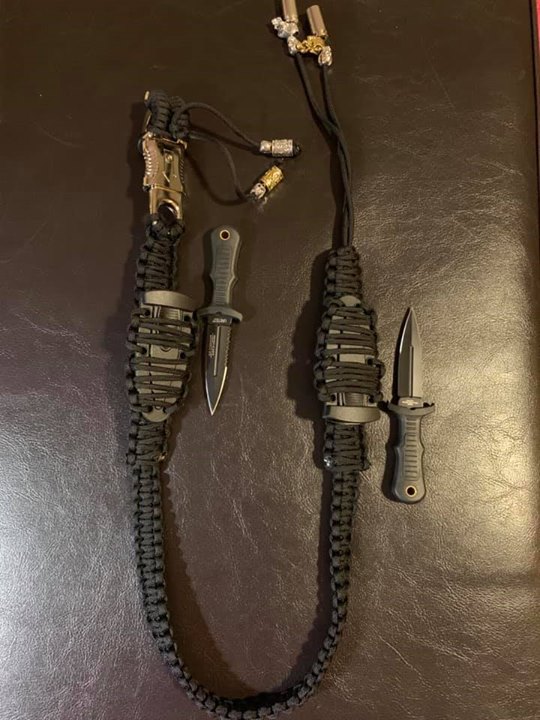 Custom Black Whip