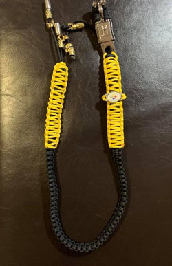 Custom Yellow and Black Whip