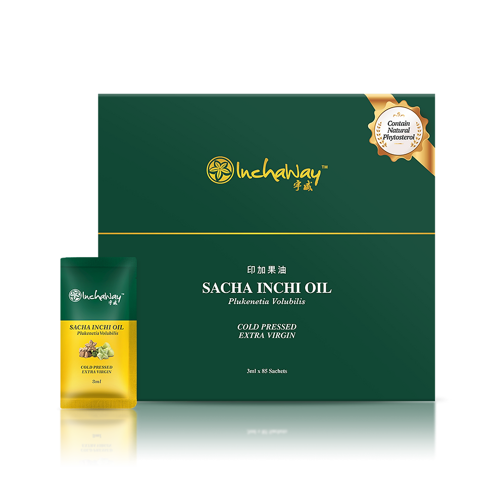 Incha oil (Cold pressed Sacha Inchi Oil)