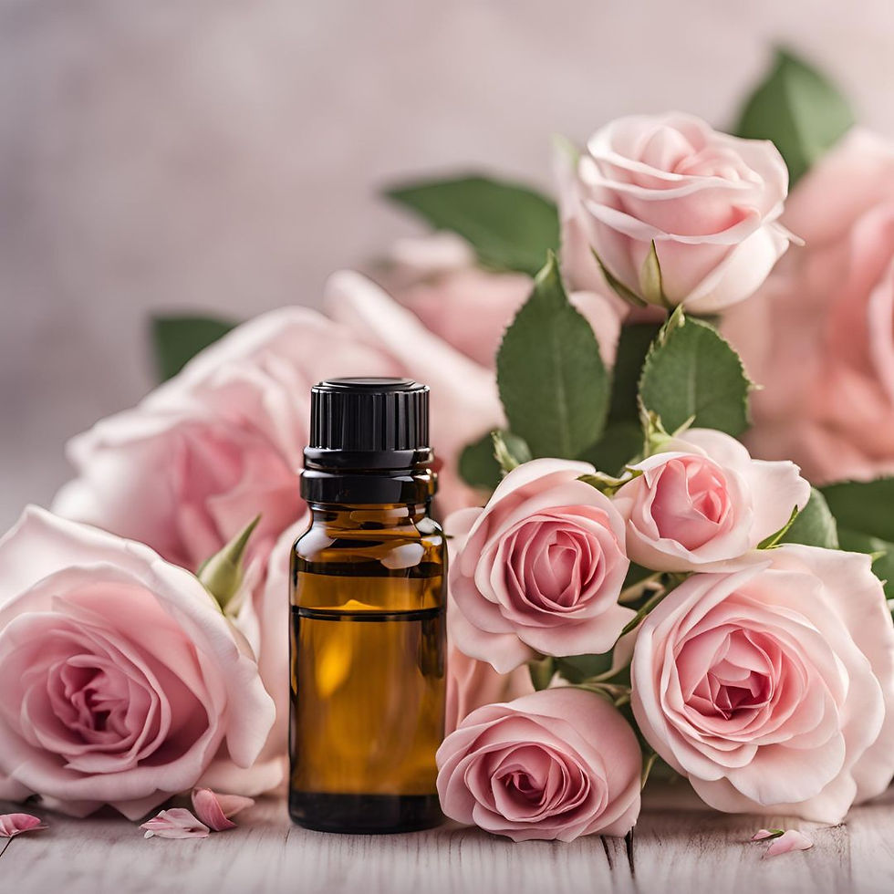 Huile essentielle de rose de damas