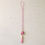 Thumbnail: Light Pink Druzy Agate and Tassel Necklace