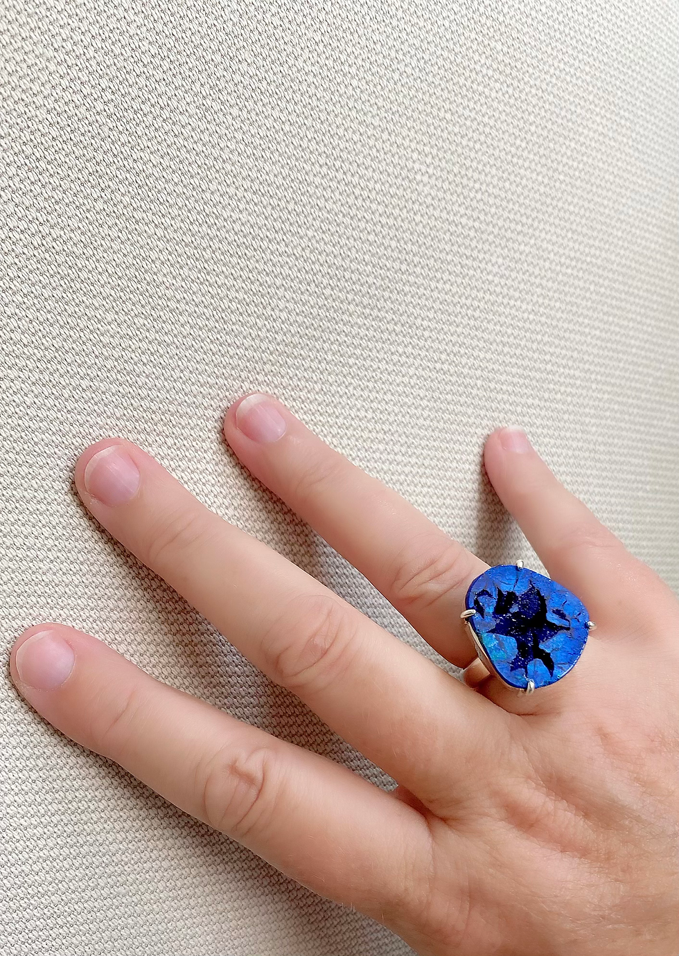 Miniature : Bague Azurite