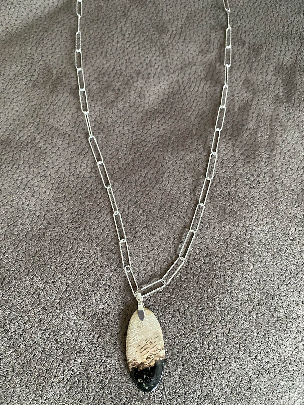 Miniature : Pendentif Agate Palm