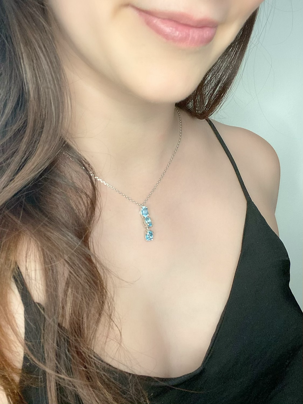 Miniature : Collier Gratitude Topazes