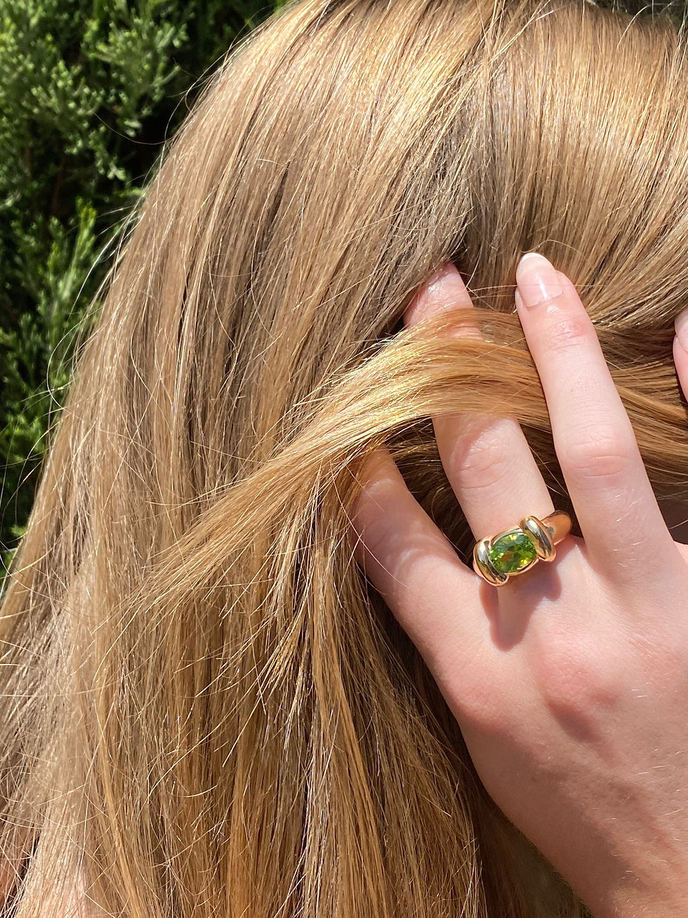 Thumbnail: Bague Lune Peridot