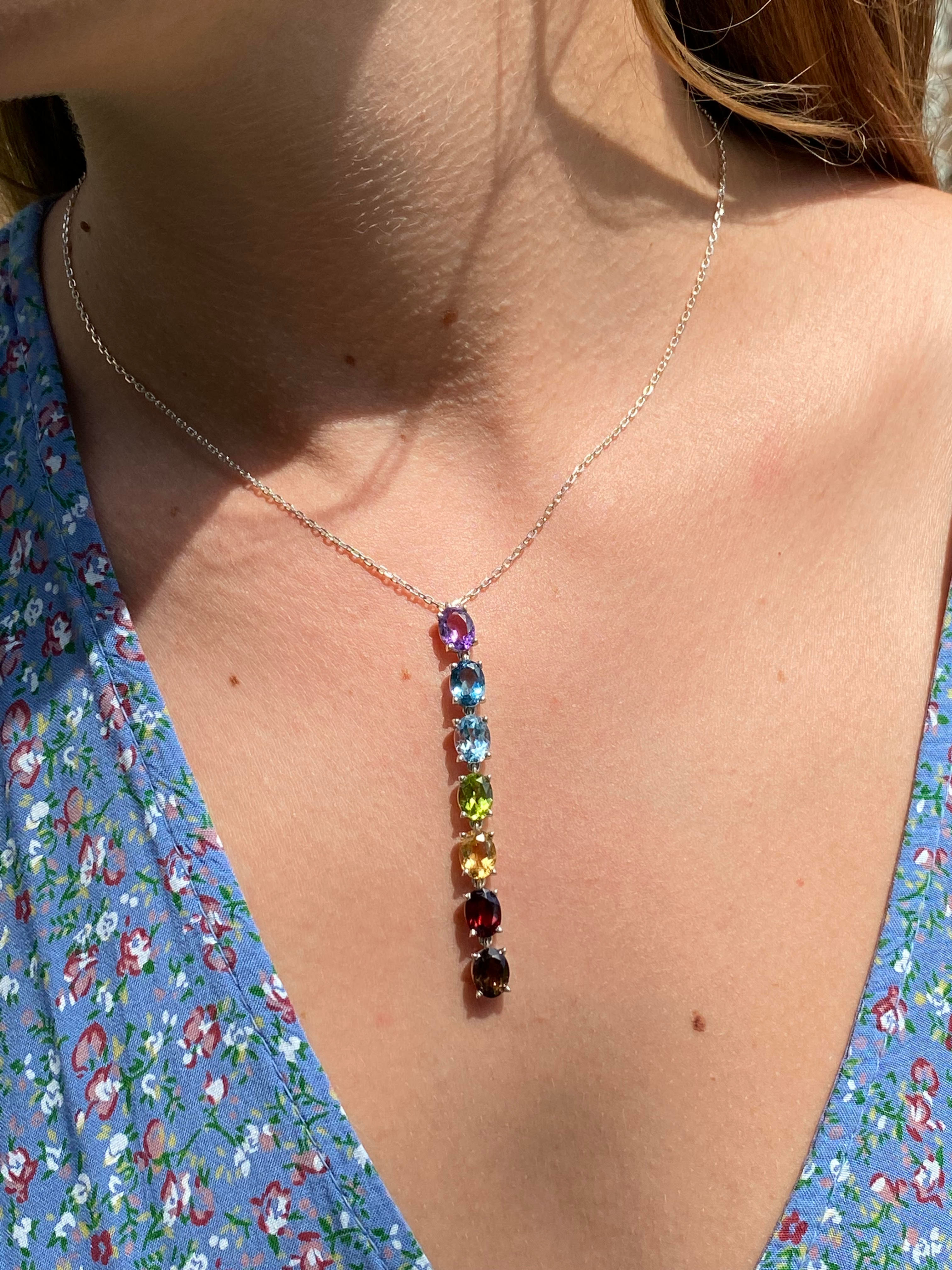 Collier Energie facetté