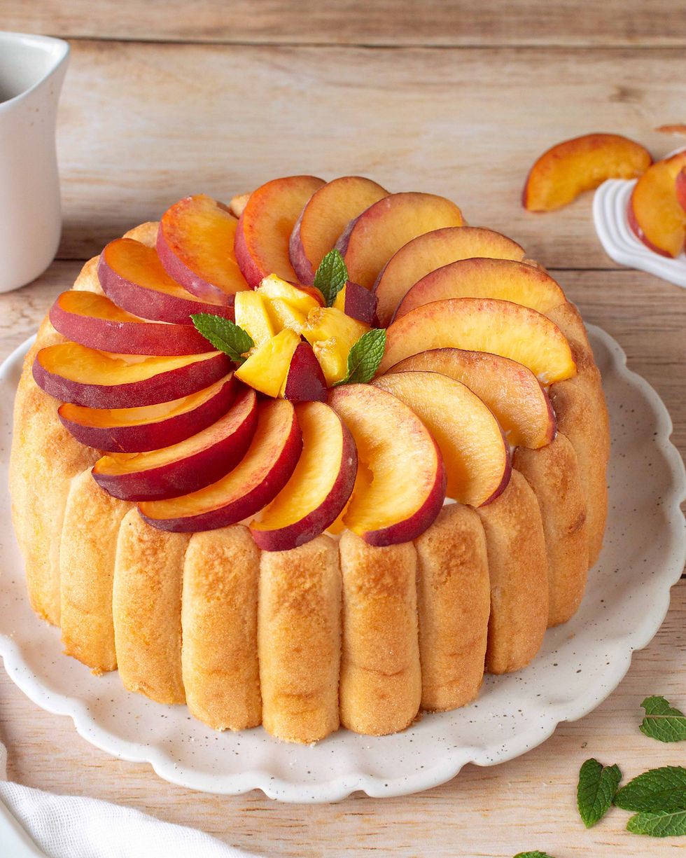 Charlotte aux pêches express