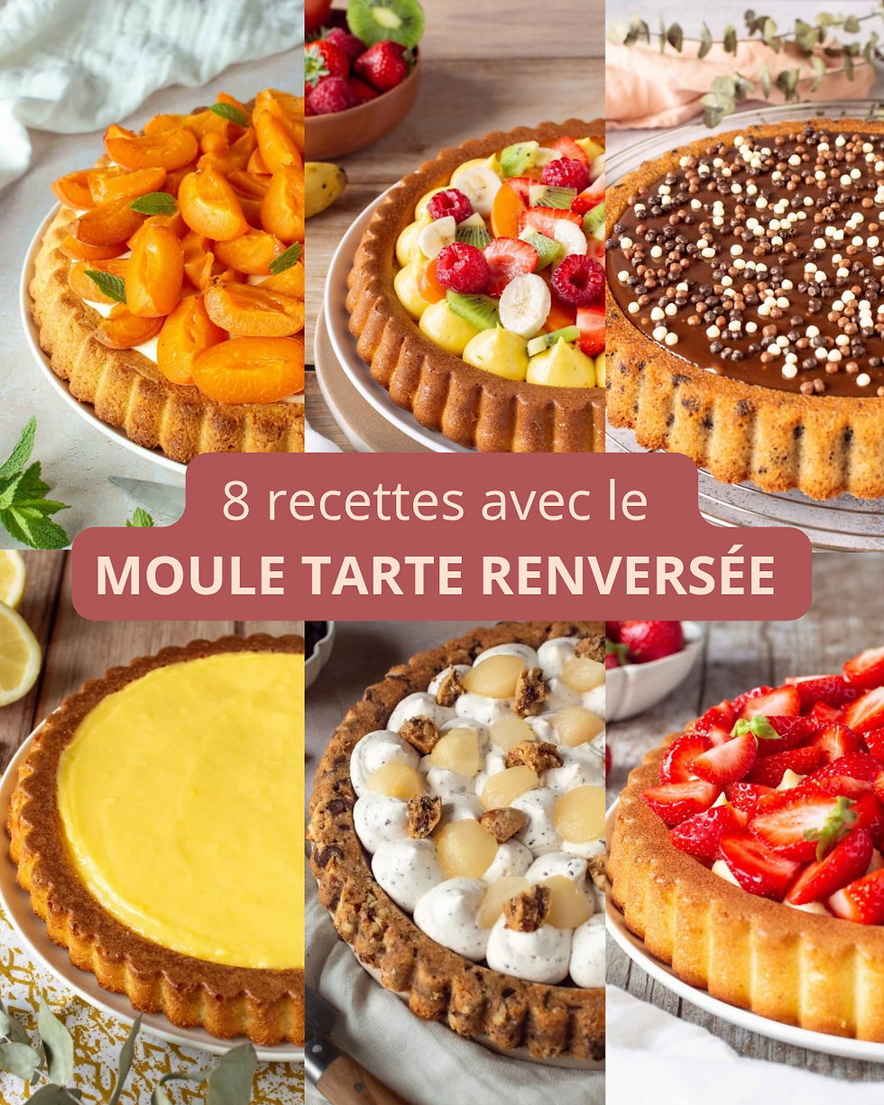 8 recettes sucrées avec le moule Tarte renversée
