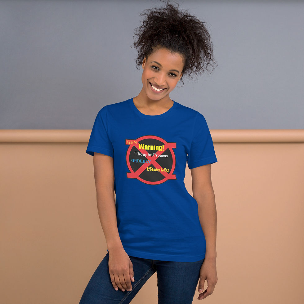 Thumbnail: Gen X - Orderly Chaotic T-Shirt