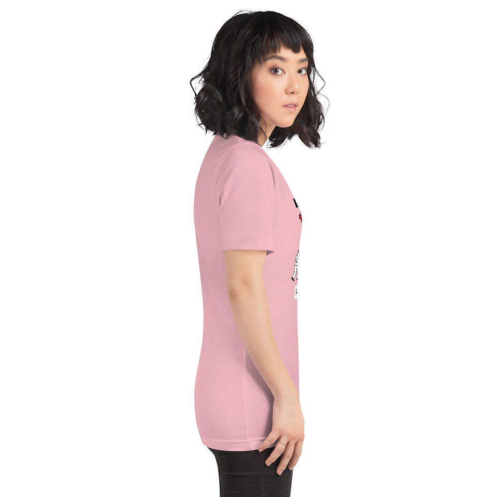 Thumbnail: Boogyman on front Unisex t-shirt light colours