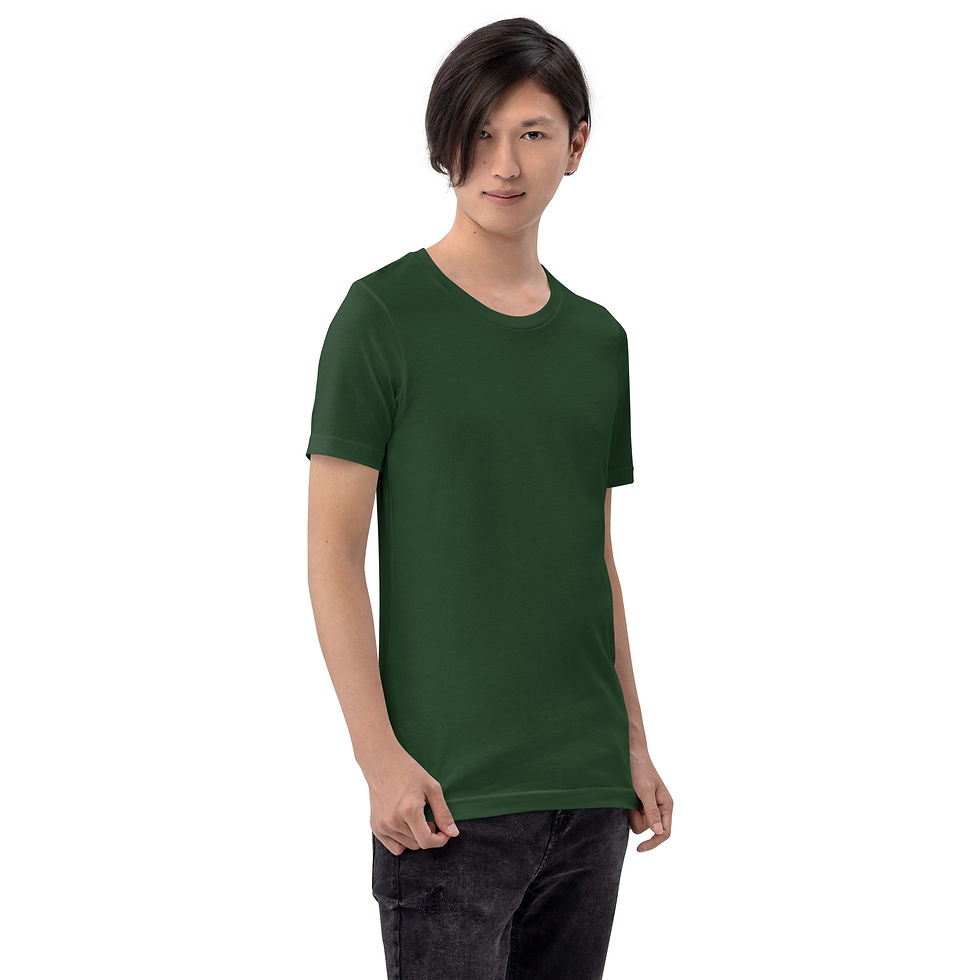 Thumbnail: Be ready on back Unisex t-shirt 