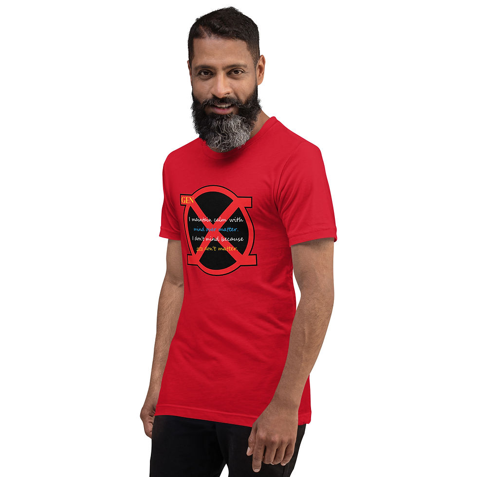 Thumbnail: Gen X - Mind Over Matter T-Shirt