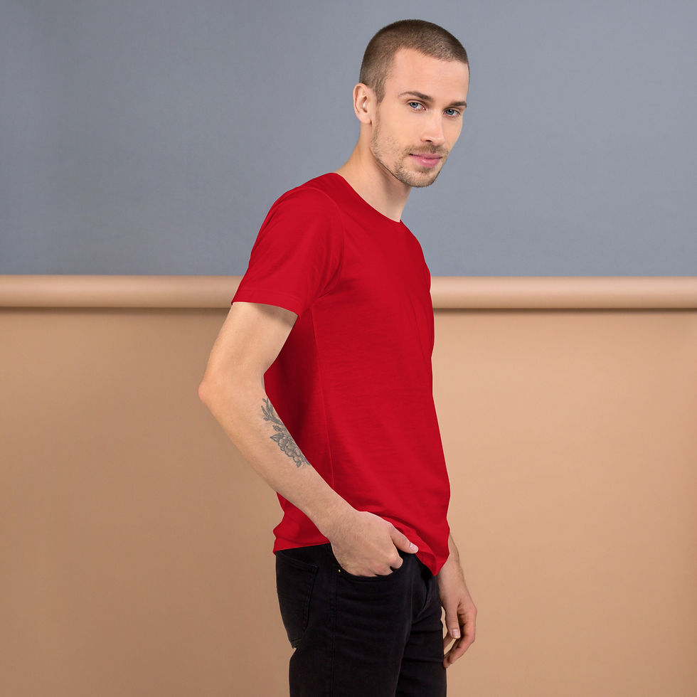 Thumbnail: Boogyman on back Unisex t-shirt light colours