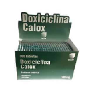 Doxiciclina 100 mg precio por tableta