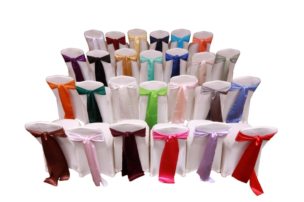Bridal Satin Sashes (25+Colors)