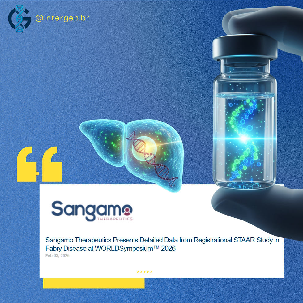 O avanço da Terapia Gênica na Doença de Fabry.