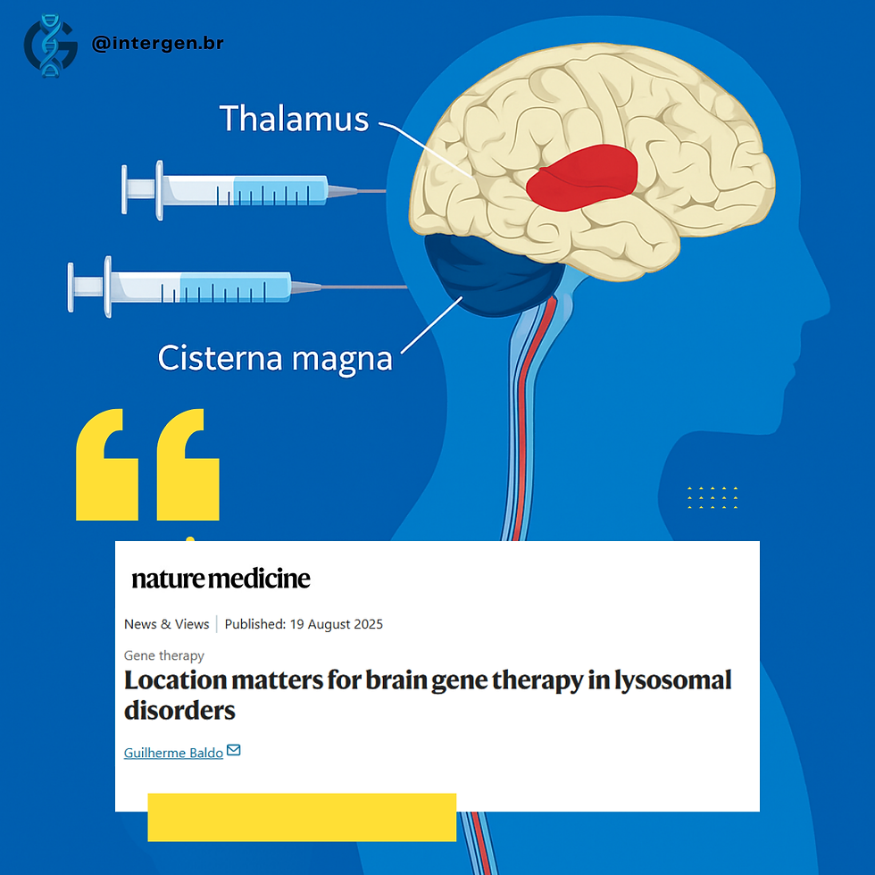 Location matters for brain gene therapy in lysosomal disorders