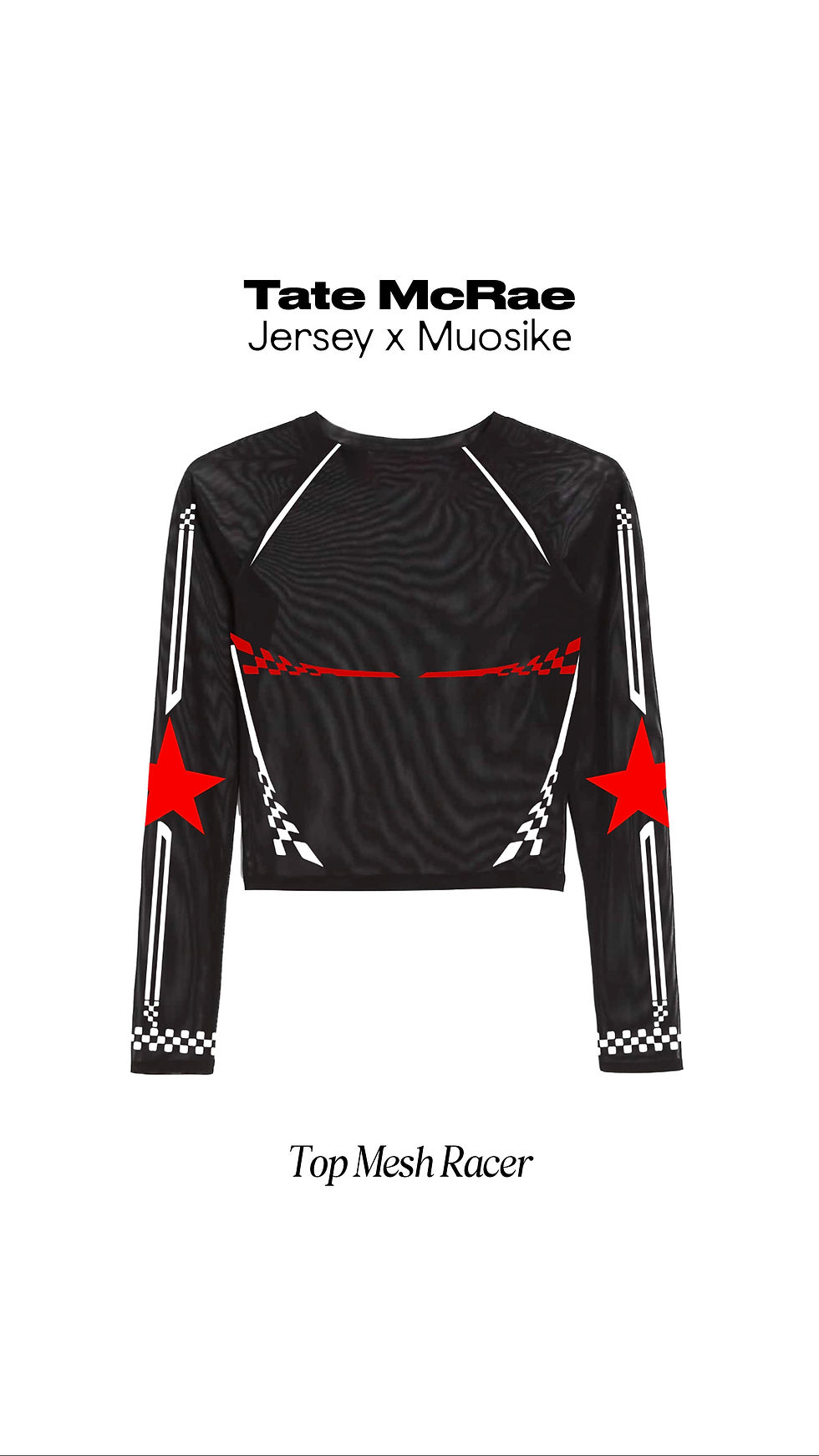 Miniatura: Tate McRae Playera Mesh