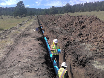 MAT Carrizo pipeline installation