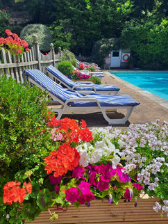 The Eversley Ventnor, outdoor pool, Isle of Wight Family run B&B