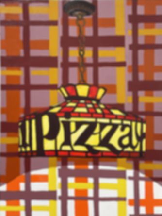 Lou Haney, "Light Hearted Series “Pizza”"