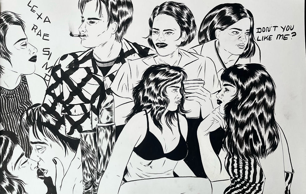 Alexa Simpson, "Girly"