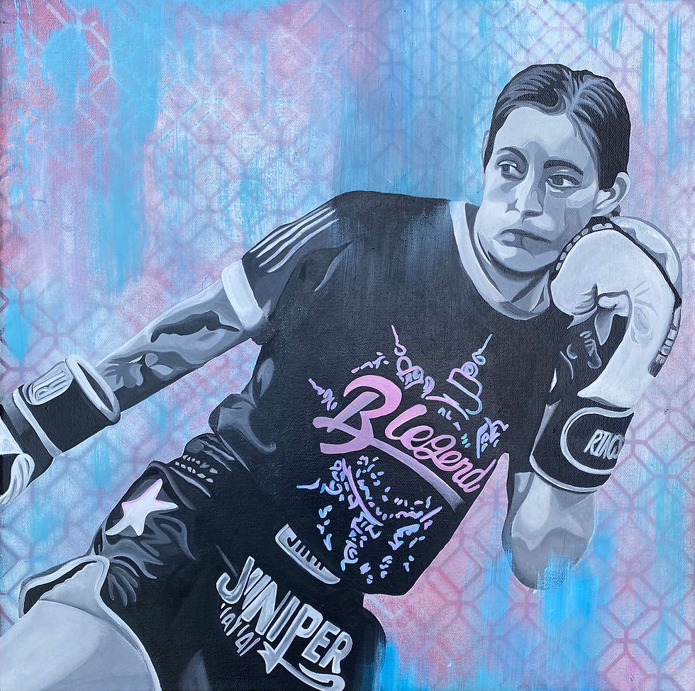 JASMINE ALLEGER, "The Enigmatic Fighter"
