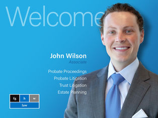 FGHW's Newest Associate, John Wilson