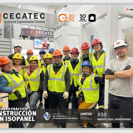 #30 • Curso práctico de Construcción con Isopanel para participantes del Programa JUNTOS.