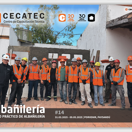 #14 | Porvenir, Paysandú • Curso práctico de Albañilería realizado en el Municipio de Porvenir, capacitación convocada por INEFOP.