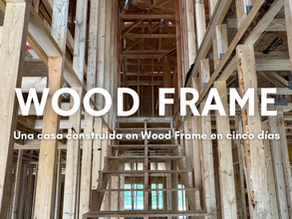 Casas de Wood Frame construidas en cinco días.