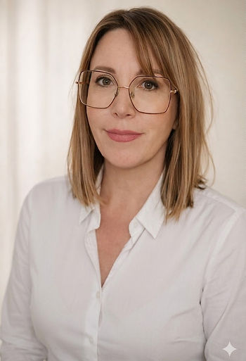 Portrait professionnel de Lydie Quillien, fondatrice d'Intérieur Mindful et experte en design perceptif.