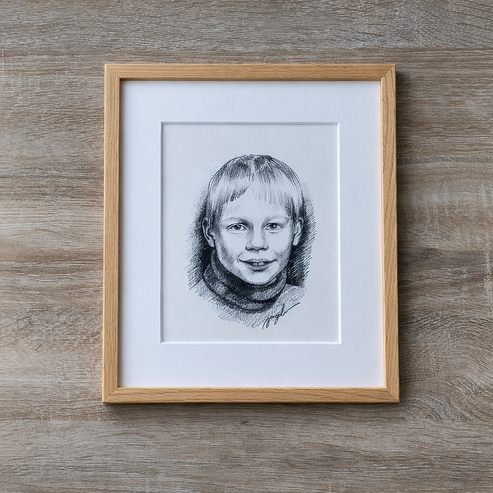 Muotokuvan kehystäminen