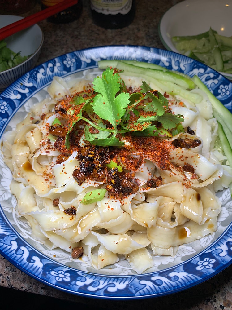 Biang Biang Noodles Spicy Hot Oil Noodles Biang Biang Noodles Spicy Hot Oil Noodles