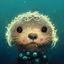 [A-361] Rosa the Ai generated Otter